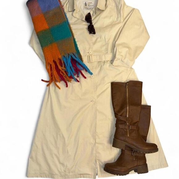 London Fog Jackets & Blazers - insane vintage vtg 70s 80s 90s preppy london fog trench coat